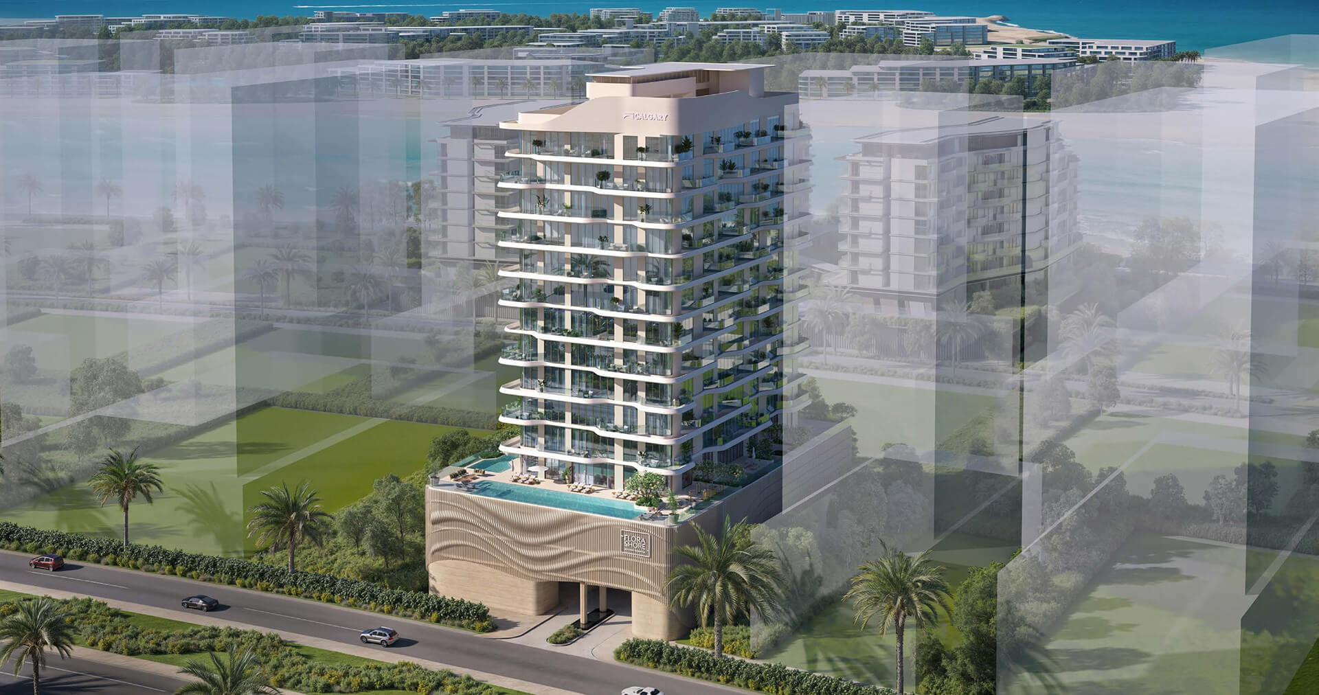 Расположение Flora Shore Beachside Residences